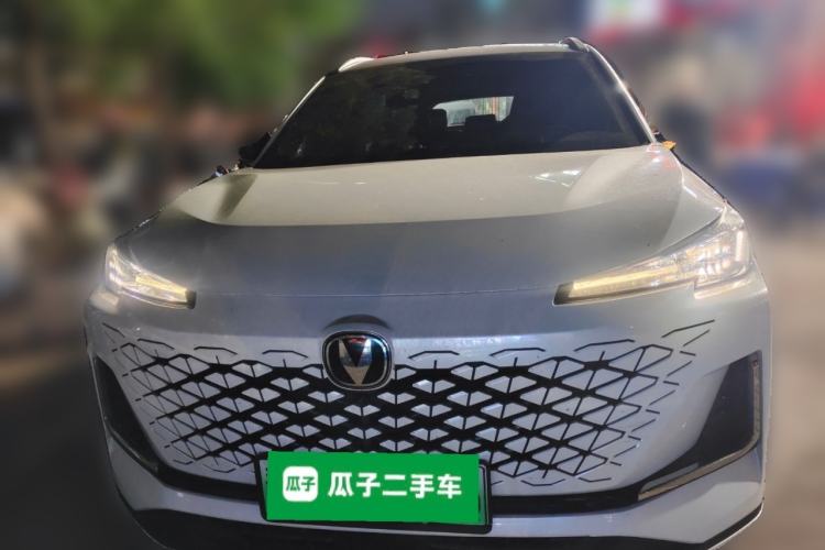 Used CHANGAN CS55PLUS PHEV 2025 Smart New Blue Whale 125km Ultra-Range Edition Front
