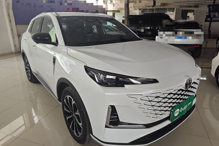 Used CHANGAN CS55PLUS PHEV 2025 Smart New Blue Whale 125km Battleship Edition Front Right 45 Deg