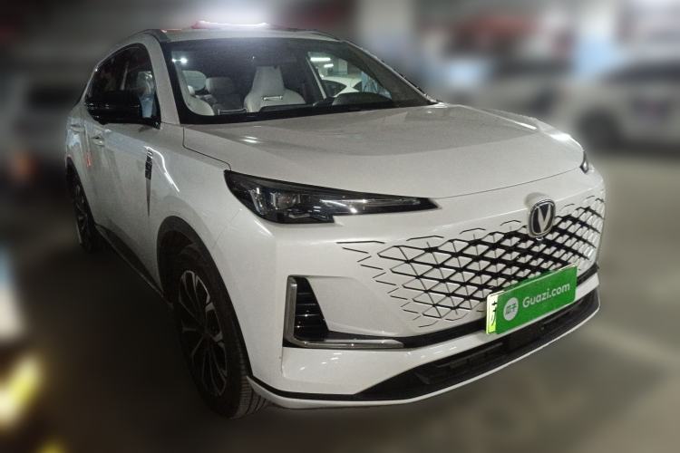 Used CHANGAN CS55PLUS PHEV 2025 Smart New Blue Whale 125km Battleship Edition Front Right 45 Deg