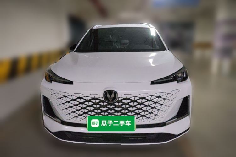 Used CHANGAN CS55PLUS PHEV 2025 Smart New Blue Whale 125km Battleship Edition Front