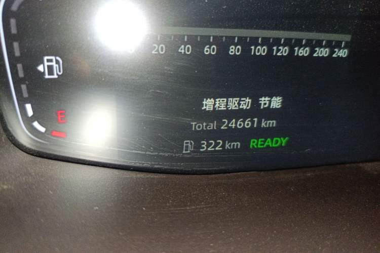 Used CHANGAN CS55PLUS PHEV 2025 Smart New Blue Whale 125km Battleship Edition Odometer Close Up