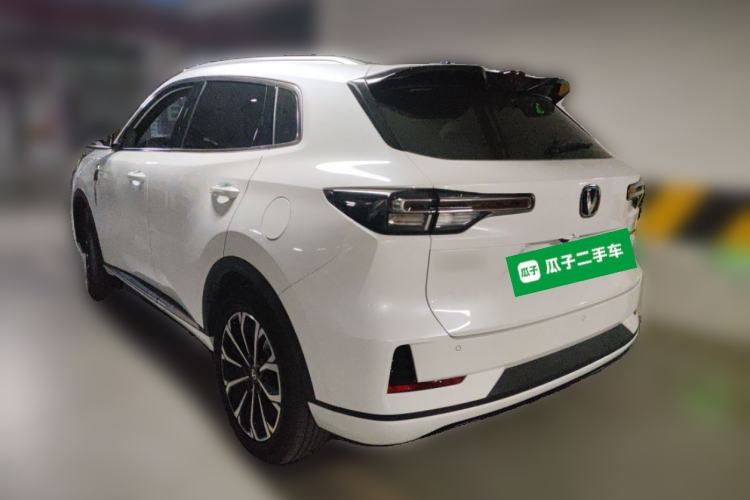 Used CHANGAN CS55PLUS PHEV 2025 Smart New Blue Whale 125km Battleship Edition Rear Left 45 Deg