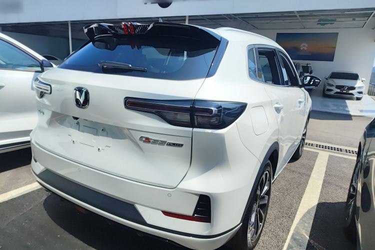 Used CHANGAN CS55PLUS PHEV 2025 Smart New Blue Whale 125km Battleship Edition Rear Right 45 Deg