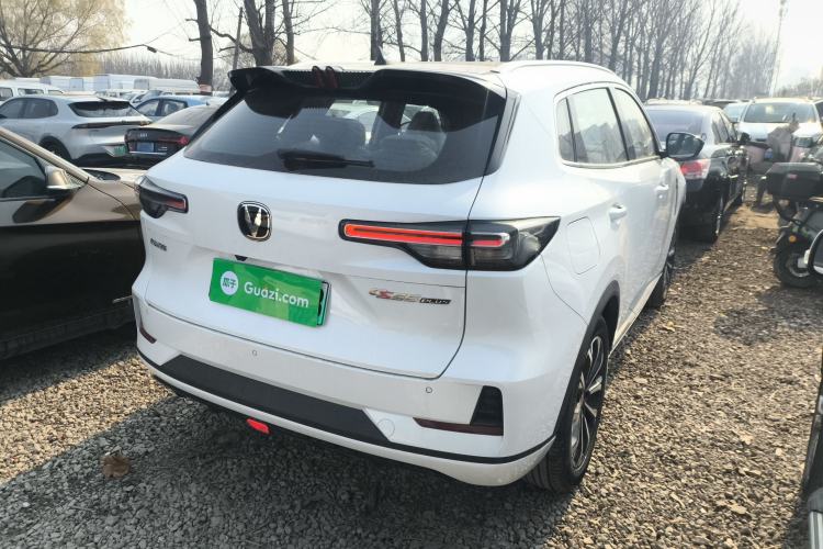 Used CHANGAN CS55PLUS PHEV 2025 Smart New Blue Whale 125km Battleship Edition Rear Right 45 Deg