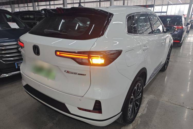 Used CHANGAN CS55PLUS PHEV 2025 Smart New Blue Whale 125km Battleship Edition Rear Right 45 Deg