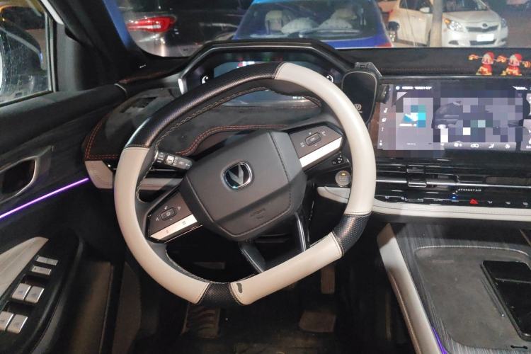 Used CHANGAN CS55PLUS PHEV 2025 Smart New Blue Whale 125km Ultra-Range Edition Steering Wheel