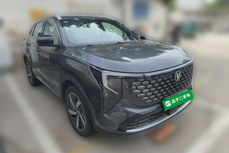 Used CHANGAN CS55PLUS PHEV 2026 Model, Smart New Blue Whale 125km Zhiyue Version Front Right 45 Deg