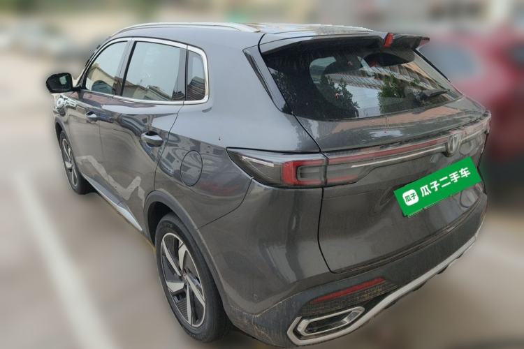 Used CHANGAN CS55PLUS PHEV 2026 Model, Smart New Blue Whale 125km Zhiyue Version Rear Left 45 Deg