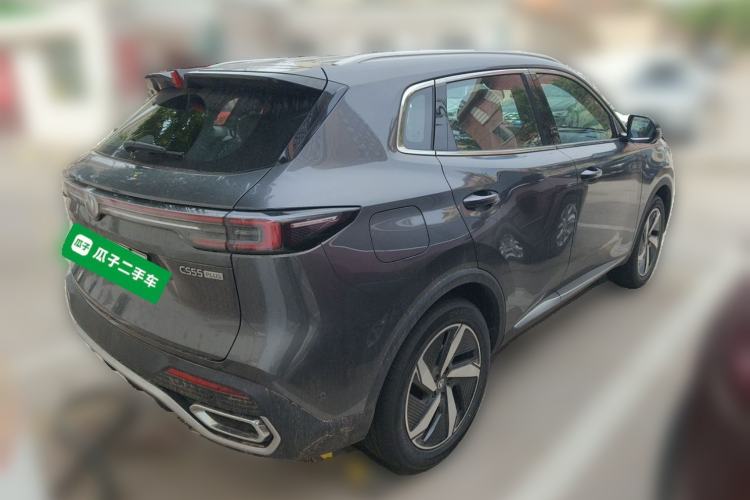 Used CHANGAN CS55PLUS PHEV 2026 Model, Smart New Blue Whale 125km Zhiyue Version Rear Right 45 Deg