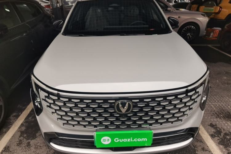 Used CHANGAN CS55PLUS PHEV 2026 Model, Smart New Blue Whale 125km Zhiyue Version Front