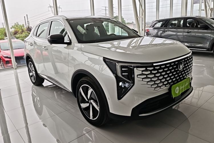 Used CHANGAN CS55PLUS PHEV 2026 Model, Smart New Blue Whale 125km Zhiyue Version Front Right 45 Deg