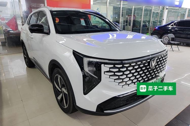 Used CHANGAN CS55PLUS PHEV 2026 Model, Smart New Blue Whale 125km Zhiyue Version Front Right 45 Deg