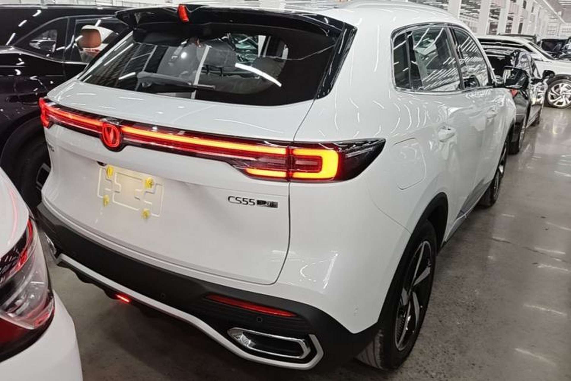 Used CHANGAN CS55PLUS PHEV 2026 Model, Smart New Blue Whale 125km Zhiyue Version Rear Right 45 Deg
