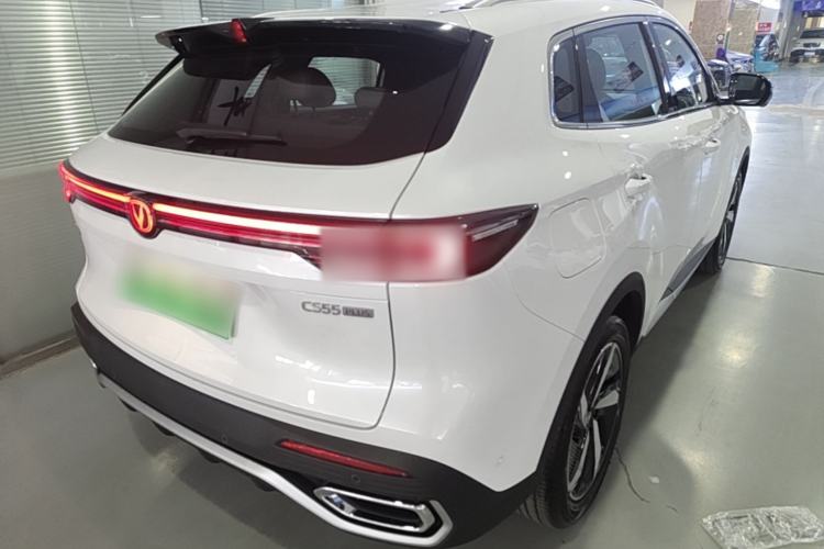 Used CHANGAN CS55PLUS PHEV 2026 Model, Smart New Blue Whale 125km Zhiyue Version Rear Right 45 Deg