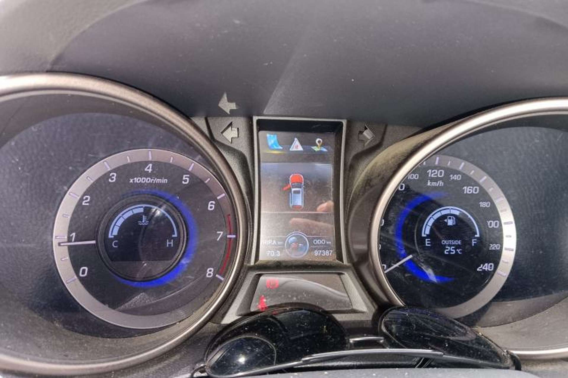 Used CHANGAN CS75 2016 1.5T Manual FENGSHANG Model Instrument Cluster