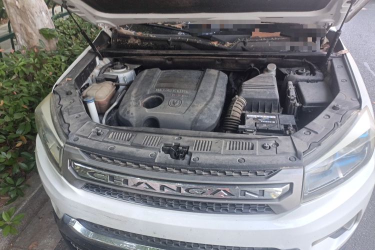 Used CHANGAN CS75 2014 1.8T Automatic Elite Model China IV Standard Engine Bay