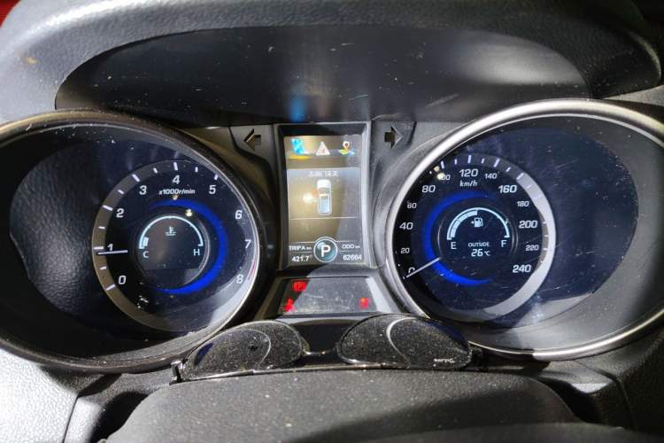 Used CHANGAN CS75 2014 1.8T Automatic Elite Model China IV Standard Instrument Cluster