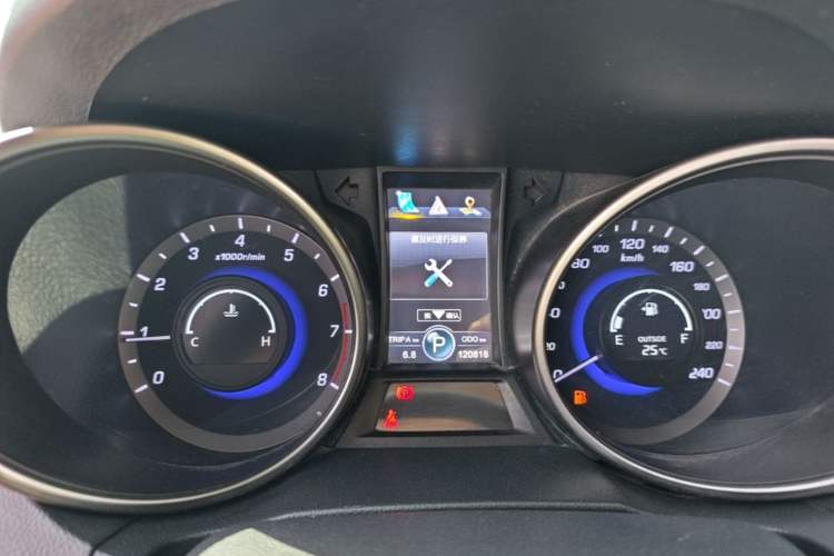 Used CHANGAN CS75 2014 1.8T Automatic Elite Model China IV Standard Instrument Cluster