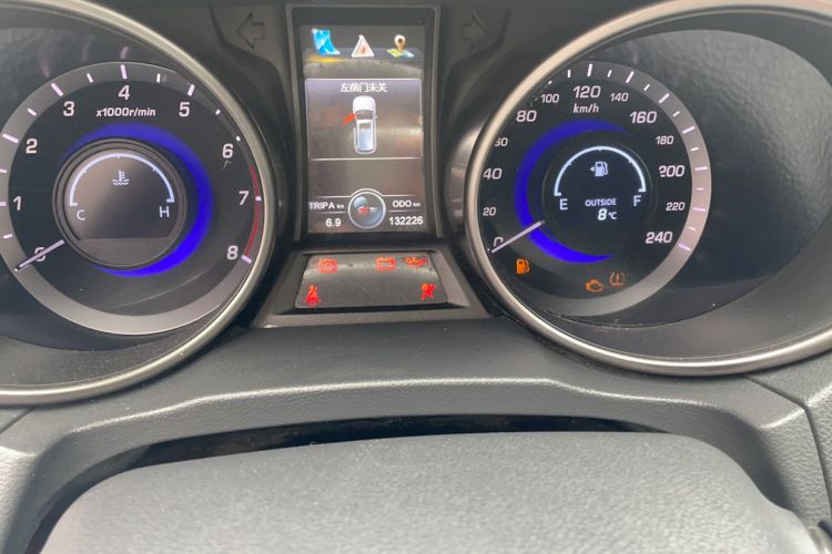 Used CHANGAN CS75 2014 2.0L Manual Luxury Version China IV Standard Odometer Close Up