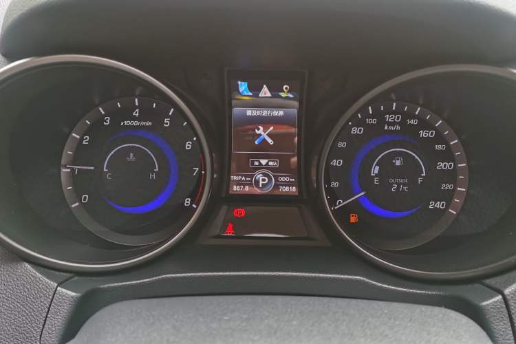 Used CHANGAN CS75 2016 1.8T Automatic Elite Model China IV Standard Instrument Cluster