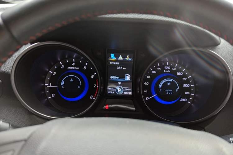 Used CHANGAN CS75 2016 1.8T Automatic Elite Model China IV Standard Instrument Cluster