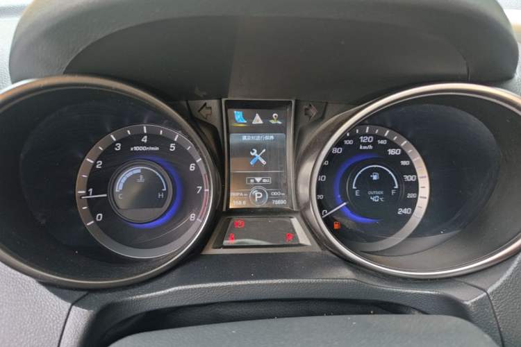 Used CHANGAN CS75 2016 1.8T Automatic Elite Model China V Standard Instrument Cluster