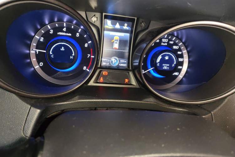 Used CHANGAN CS75 2016 1.8T Automatic Elite Model China V Standard Odometer Close Up
