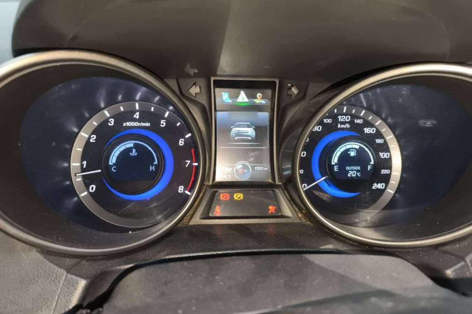 Used CHANGAN CS75 2016 2.0L Manual Luxury Version China V Standard Instrument Cluster