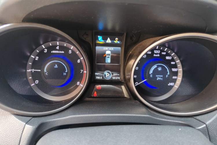 Used CHANGAN CS75 2016 1.8T Automatic Elite Model China V Standard Instrument Cluster