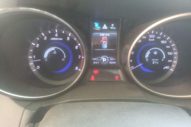 Used CHANGAN CS75 2016 1.8T Automatic Elite Model China V Standard Odometer Close Up