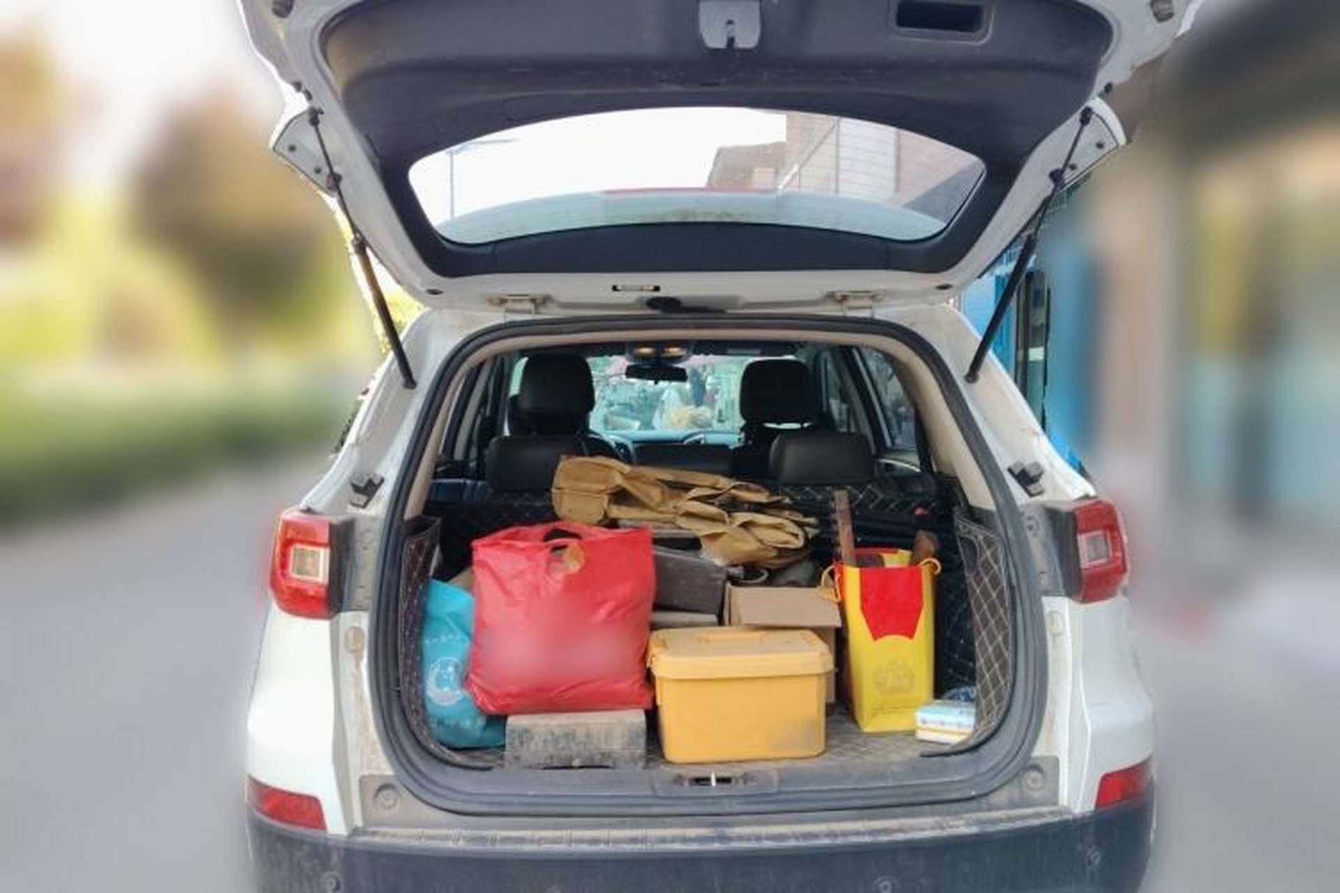 Used CHANGAN CS75 2016 1.5T Manual FENGSHANG Model Trunk