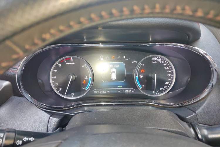 Used CHANGAN CS75 2017 Shangkui Edition 1.5T Manual Fengxiang Model Instrument Cluster