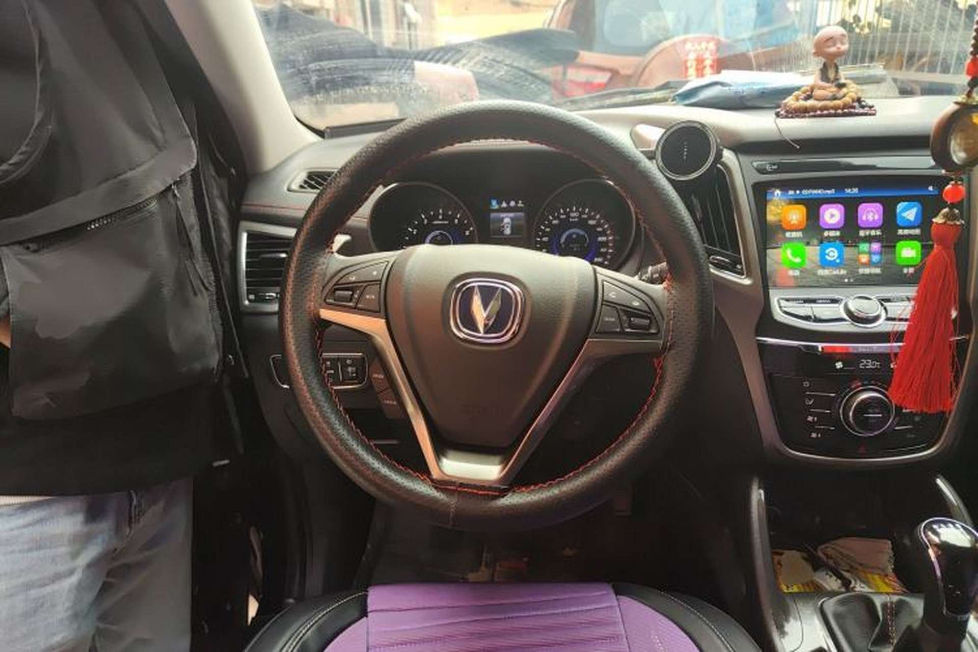 Used CHANGAN CS75 2017 Shangkui Edition 1.5T Manual Luxury Model Steering Wheel