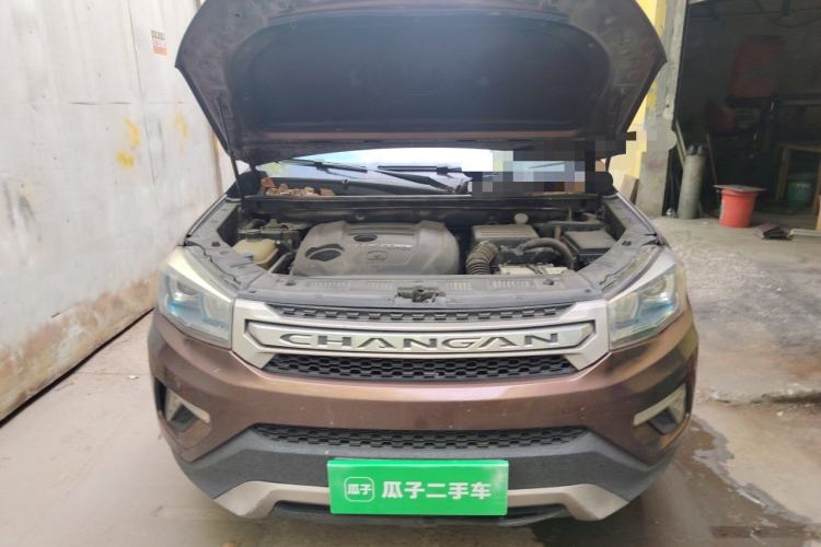 Used CHANGAN CS75 2017 Shangkui Edition 1.5T Manual Fengxiang Model Engine Bay