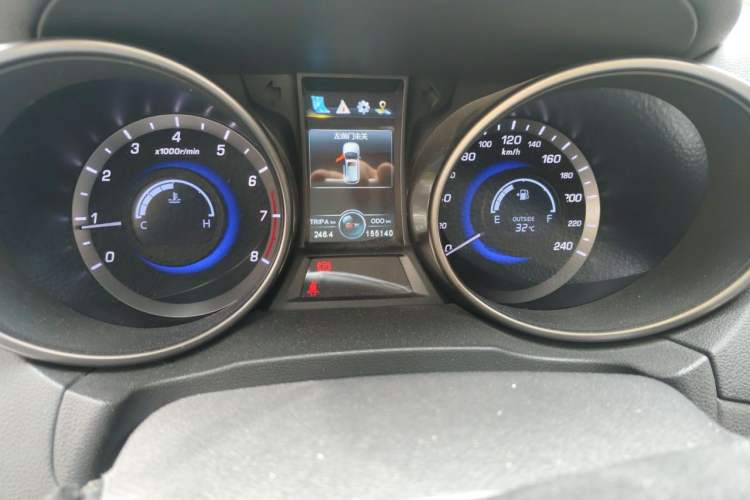 Used CHANGAN CS75 2017 Shangkui Edition 1.5T Manual Fengxiang Model Odometer Close Up
