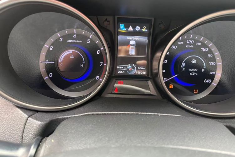 Used CHANGAN CS75 2017 Shangkui Edition 1.5T Manual Fengxiang Model Odometer Close Up