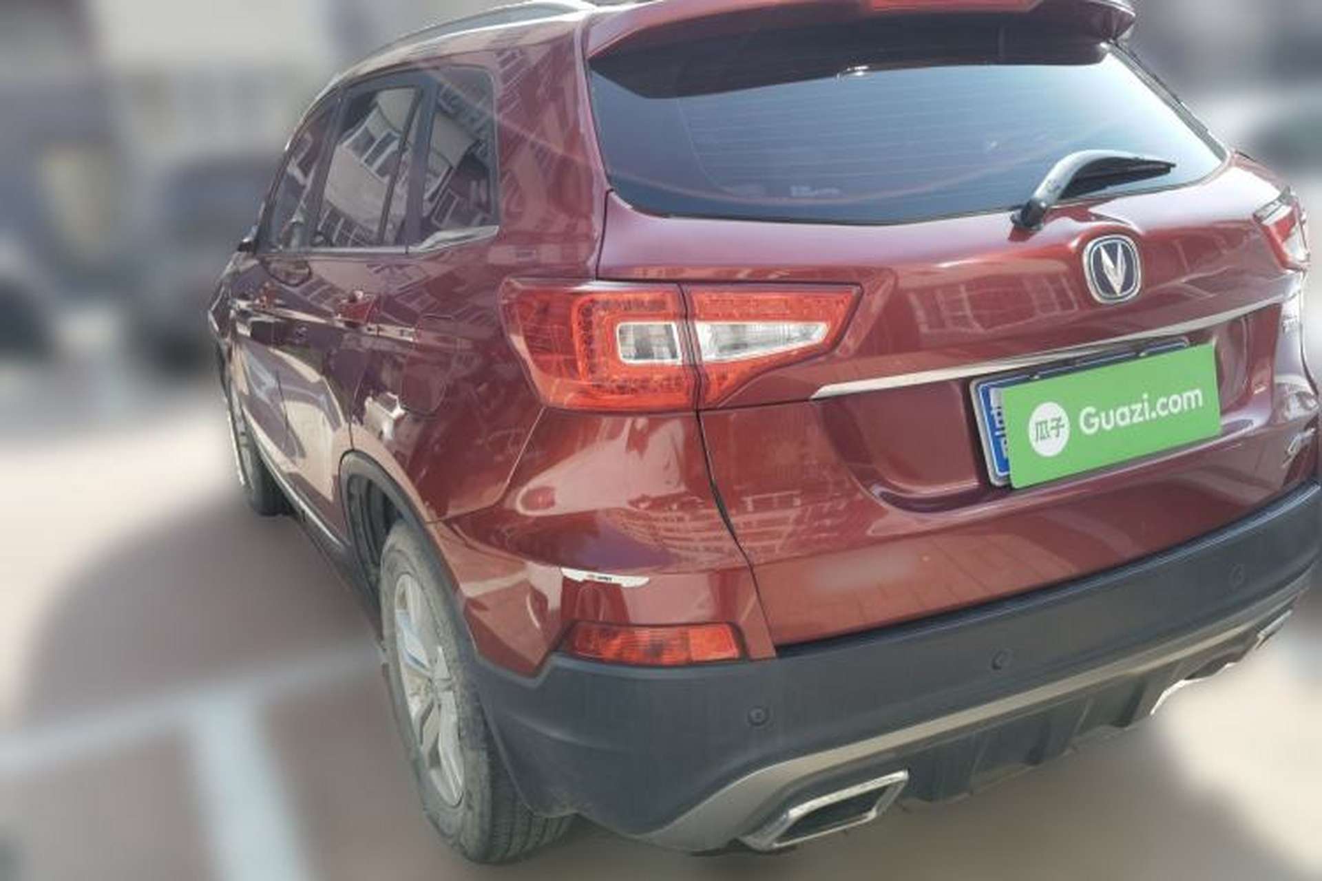 Used CHANGAN CS75 2017 Shangkui Edition 1.5T Automatic Sharp Model Rear Left 45 Deg