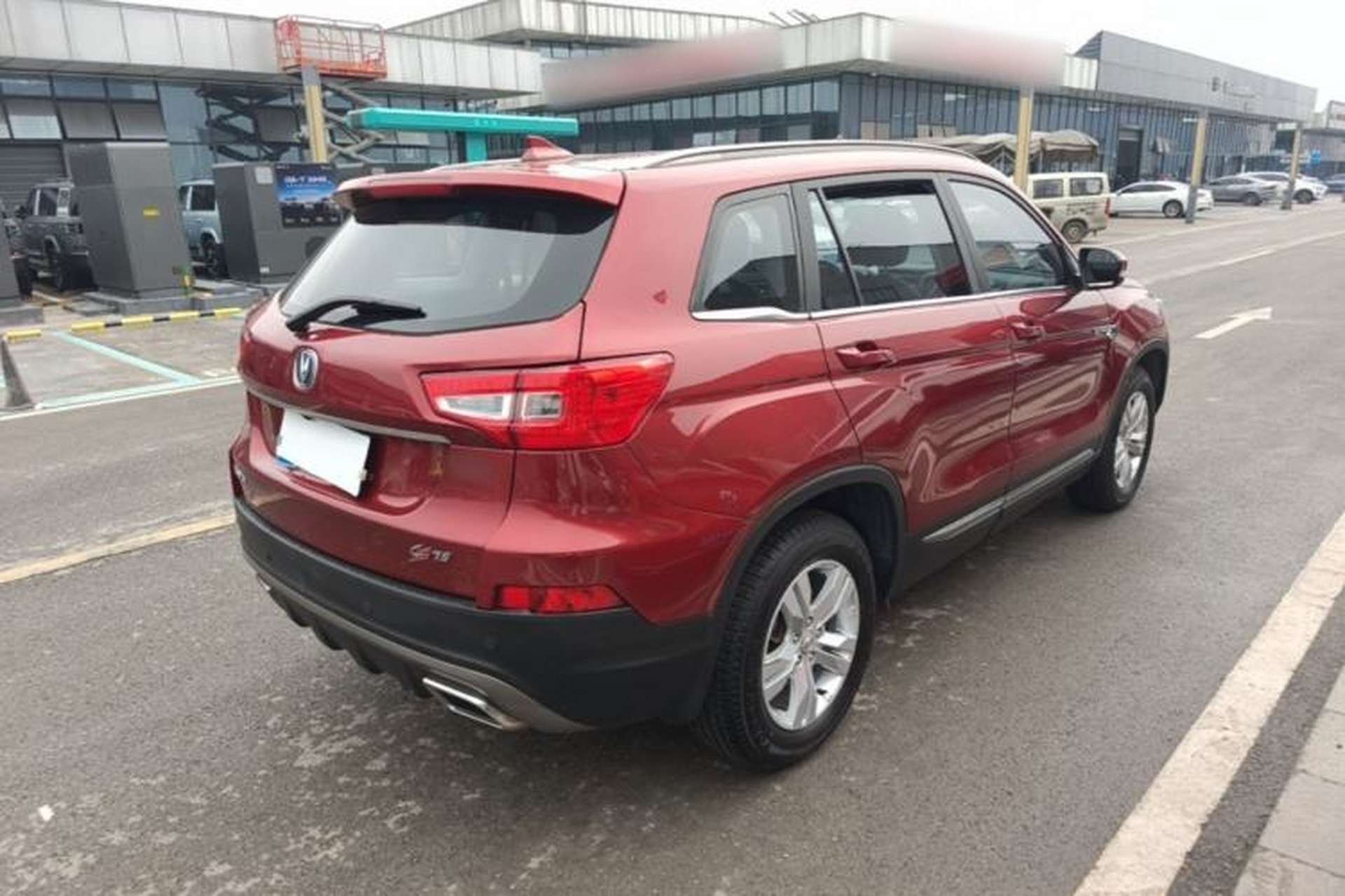 Used CHANGAN CS75 2017 Shangkui Edition 1.5T Automatic Fengxiang Model Rear Right 45 Deg