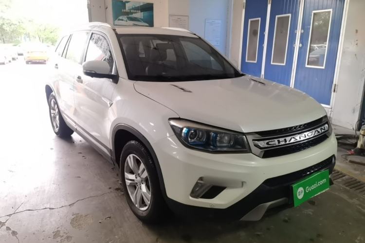 Used CHANGAN CS75 2017 Shangkui Edition 1.8T Automatic All-Wheel-Drive Luxury Model Front Right 45 Deg