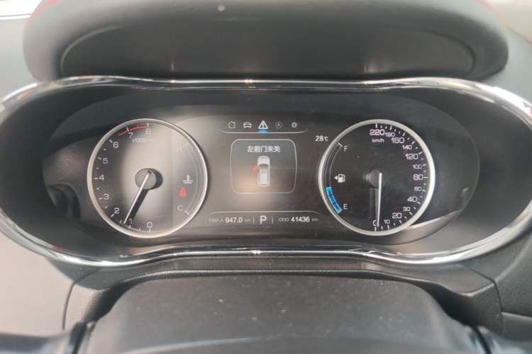 Used CHANGAN CS75 2017 Shangkui Edition 1.5T Automatic Fengxiang Model Instrument Cluster