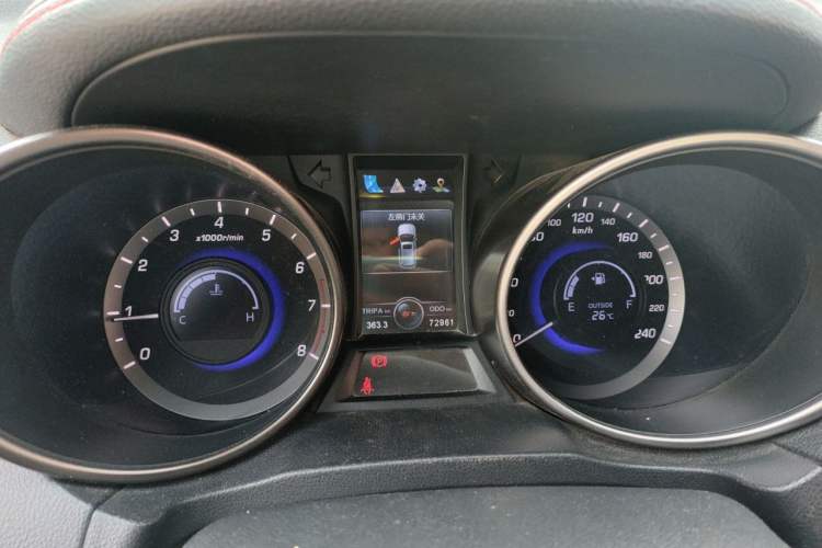 Used CHANGAN CS75 2017 Shangkui Edition 1.5T Manual Fengxiang Model Instrument Cluster