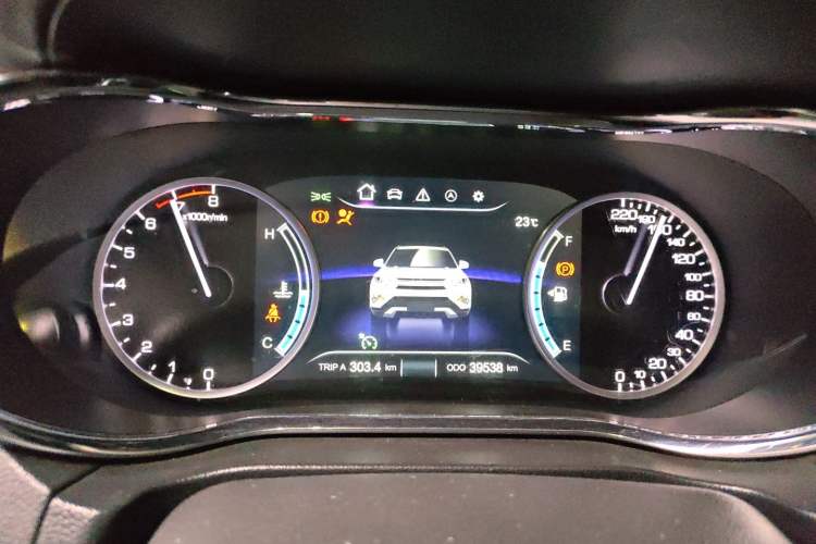 Used CHANGAN CS75 2017 Shangkui Edition 1.5T Automatic Sharp Model Instrument Cluster