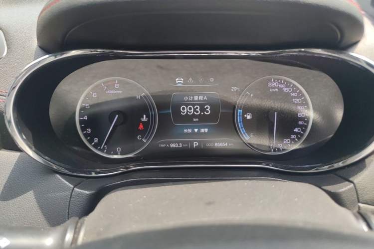 Used CHANGAN CS75 2017 Shangkui Edition 1.5T Automatic Sharp Model Instrument Cluster