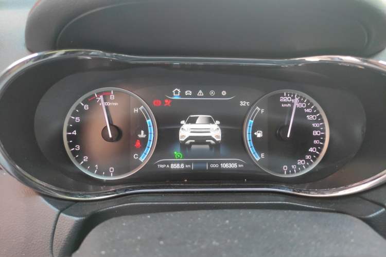 Used CHANGAN CS75 2017 Shangkui Edition 1.5T Automatic Fengxiang Model Instrument Cluster