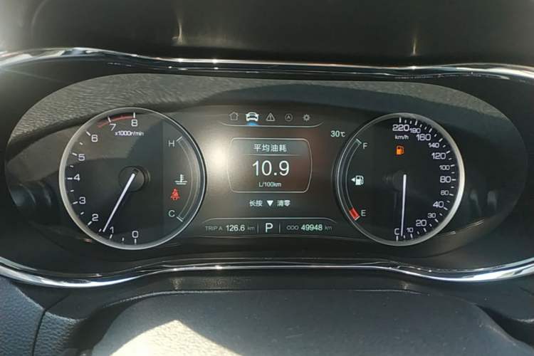Used CHANGAN CS75 2017 Shangkui Edition 1.5T Automatic Fengxiang Model Instrument Cluster