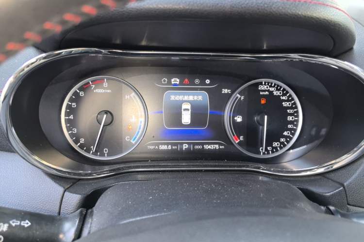Used CHANGAN CS75 2017 Shangkui Edition 1.5T Automatic Fengxiang Model Instrument Cluster