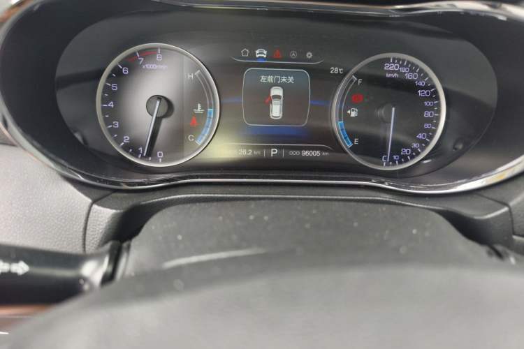 Used CHANGAN CS75 2017 Shangkui Edition 1.5T Automatic Fengxiang Model Odometer Close Up