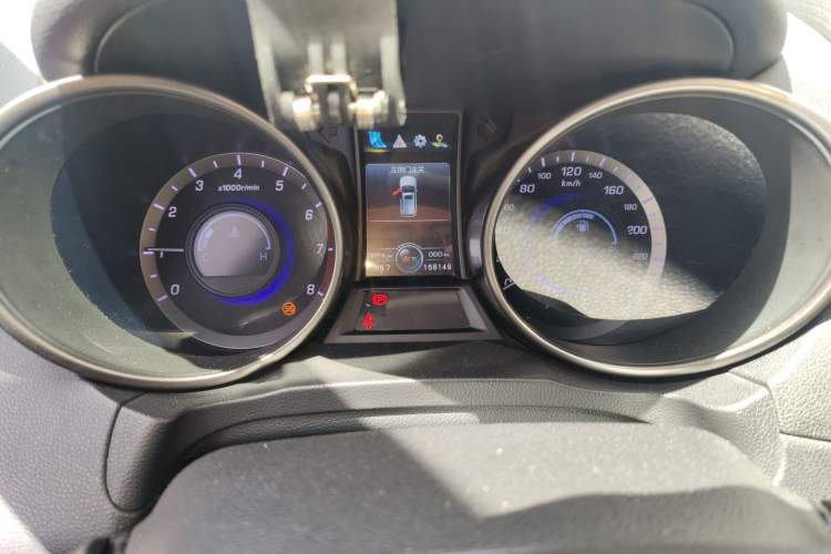 Used CHANGAN CS75 2017 Shangkui Edition 1.5T Manual Fengxiang Model Odometer Close Up