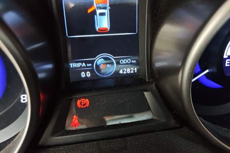 Used CHANGAN CS75 2017 Shangkui Edition 1.5T Manual Enjoyment Model Odometer Close Up