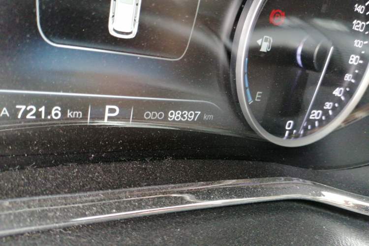 Used CHANGAN CS75 2017 Shangkui Edition 1.5T Automatic Fengxiang Model Odometer Close Up
